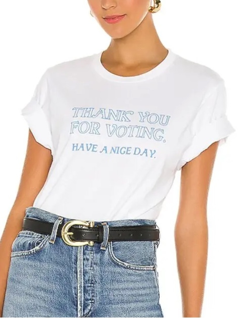 Lovers + Friends Thank You For Voting T-Shirt